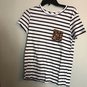 PINK Stripped T-shirt